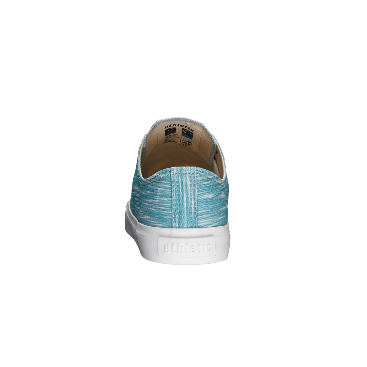 Fair Trainer White Cap Lo Cut Pomegranate Shake | Just White - Copy