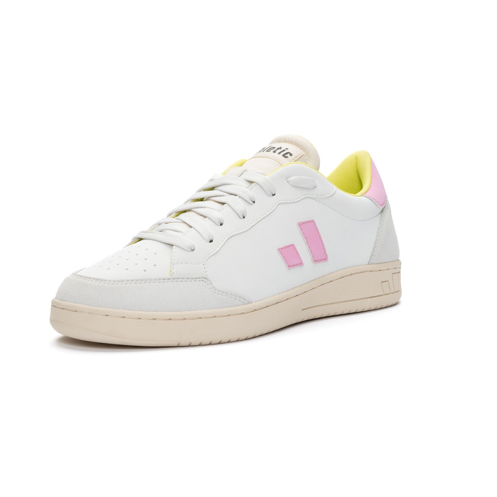 Jesse Lo Cut Chalk White | Prism Pink