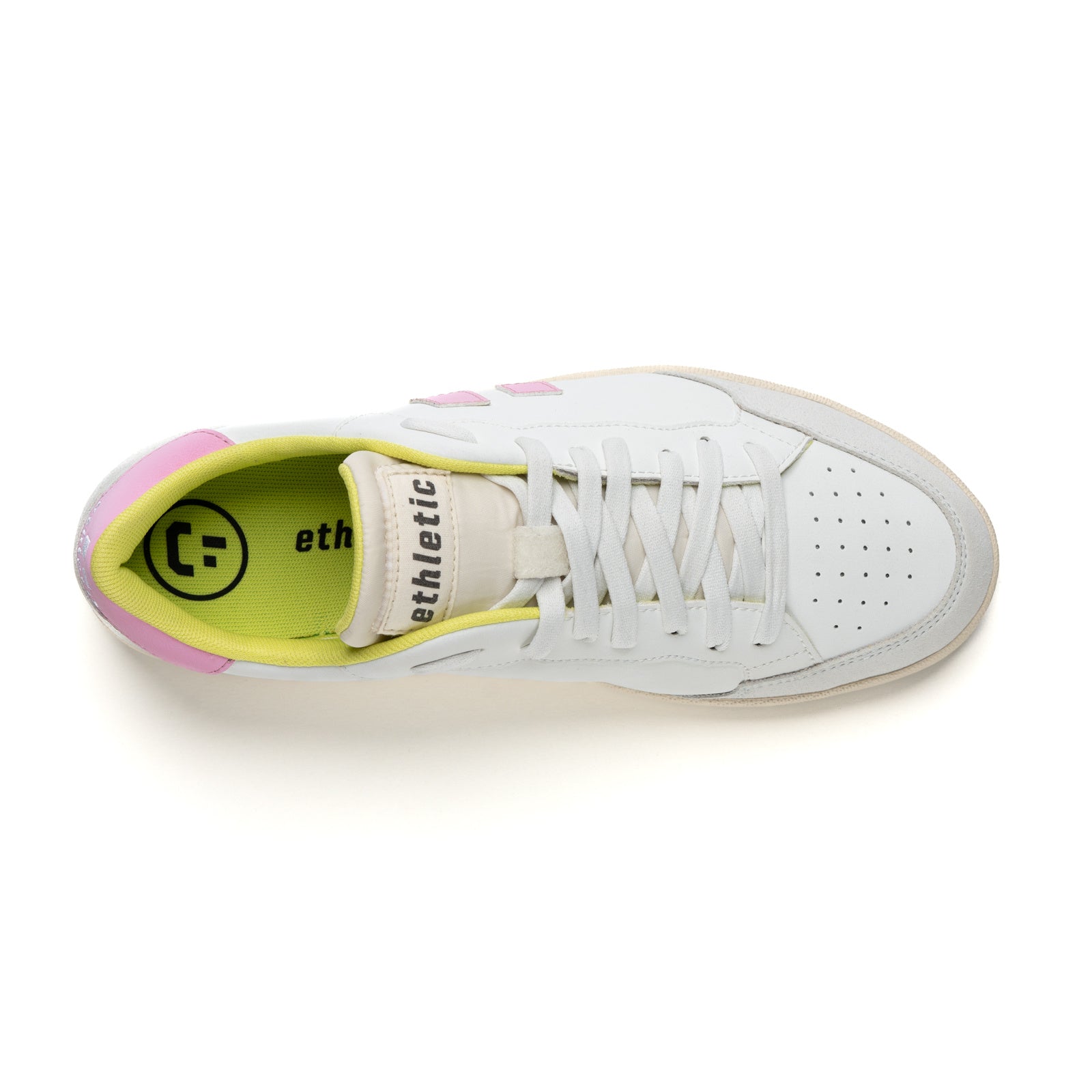 Jesse Lo Cut Chalk White | Prism Pink