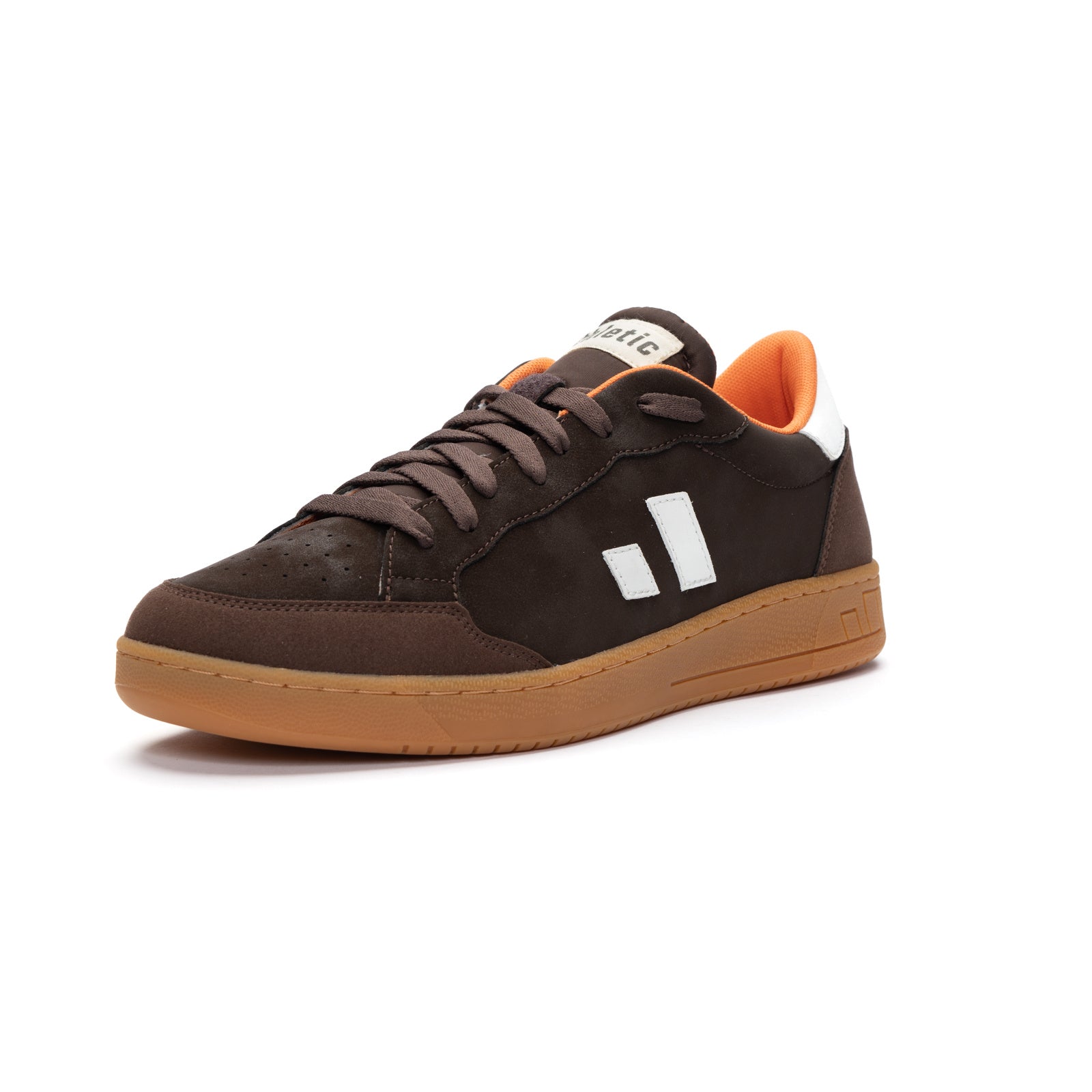 Jesse Lo Cut Dark Brown | Chalk White