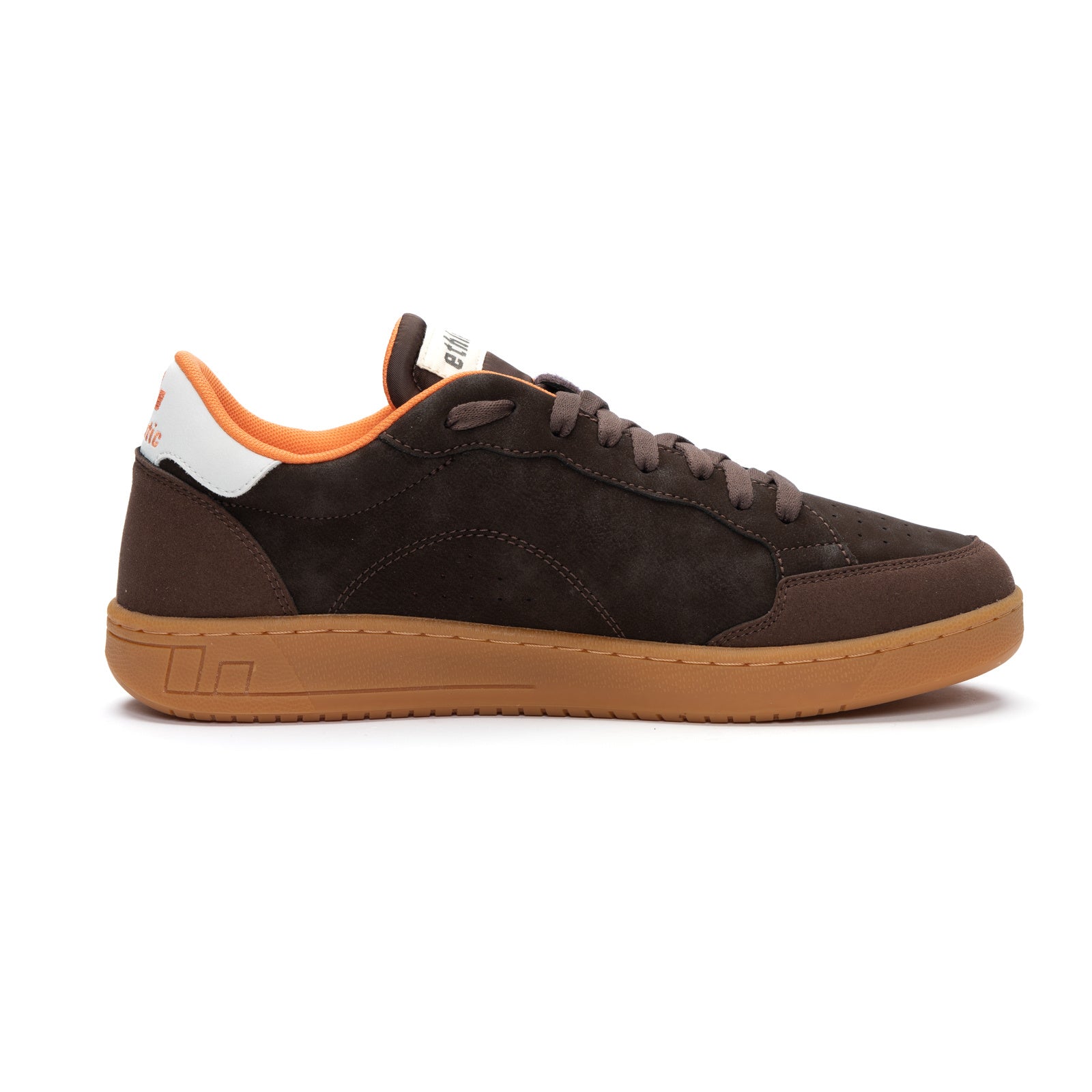 Jesse Lo Cut Dark Brown | Chalk White
