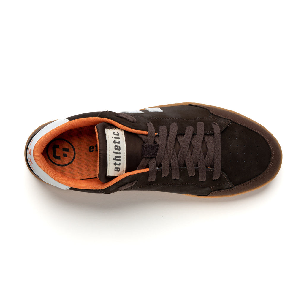 Jesse Lo Cut Dark Brown | Chalk White
