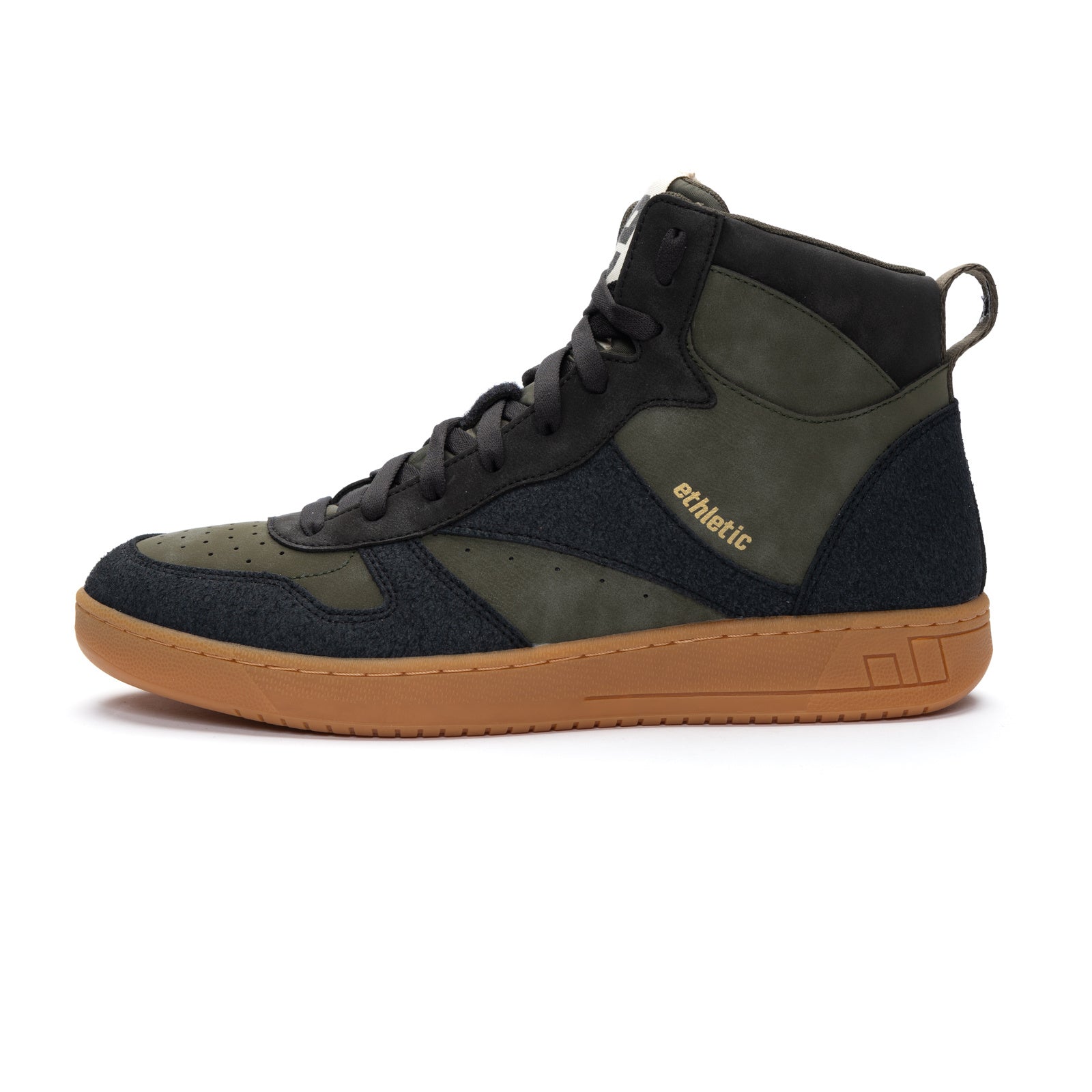 Carl Hi Cut Accent Donkey Grey | Jet Black