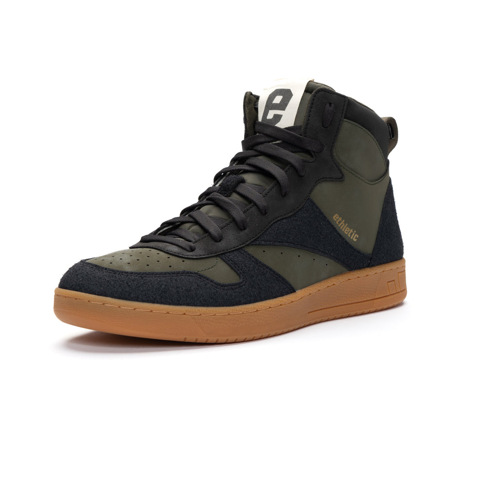 Carl Hi Cut Accent Donkey Grey | Jet Black