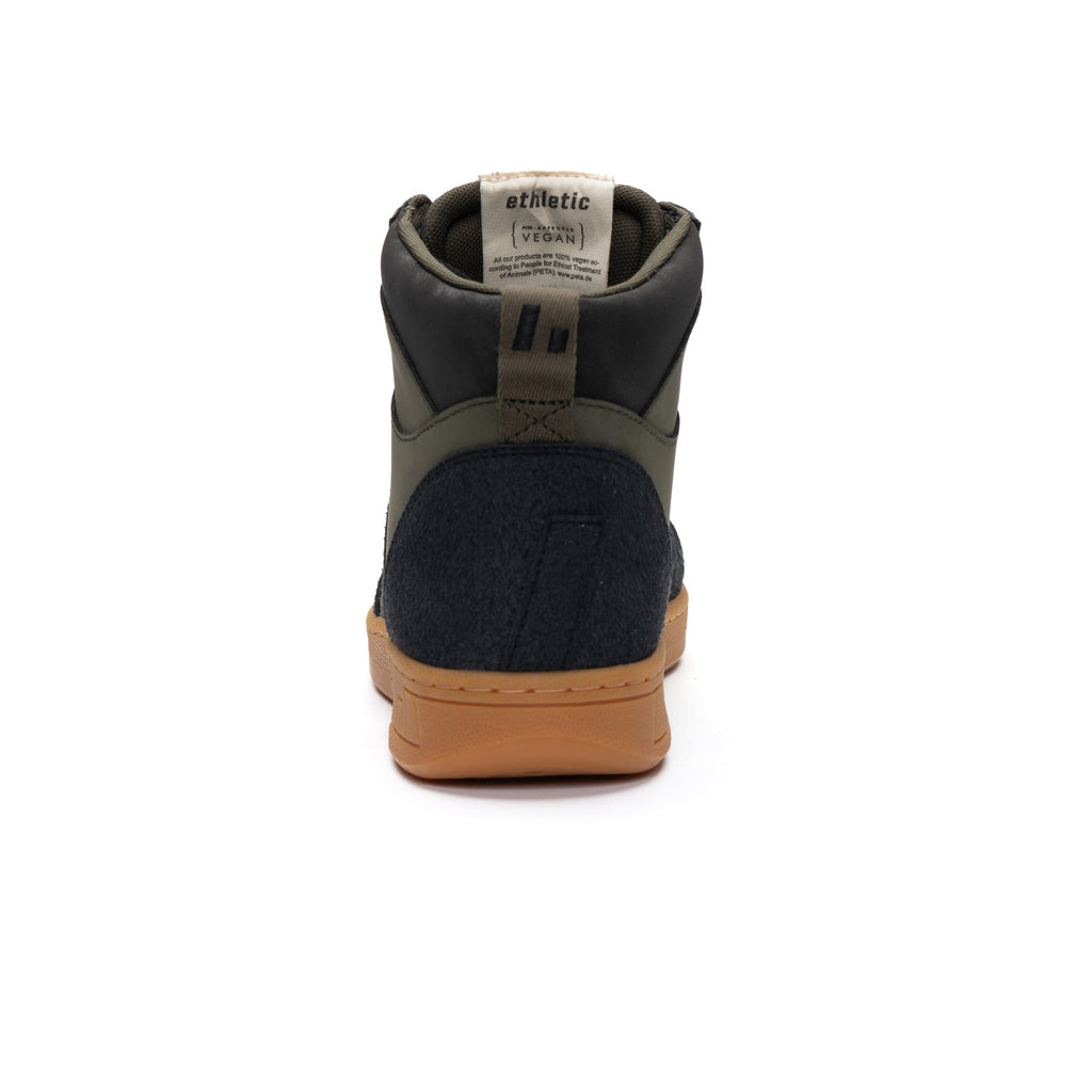 Carl Hi Cut Accent Donkey Grey | Jet Black