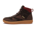Carl Hi Cut Dark Brown | Brick Red