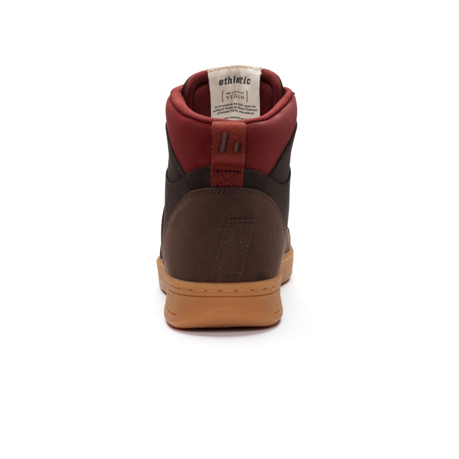 Carl Hi Cut Dark Brown | Brick Red