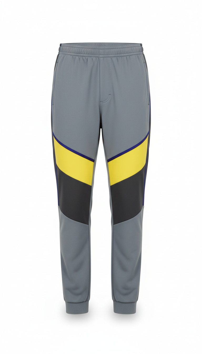 Paneled Track Pants Urban Frost mit Steel Grey Blocking