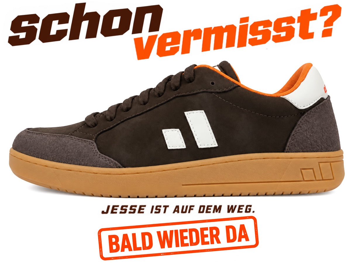 Jesse Dark Brown | Chalk White