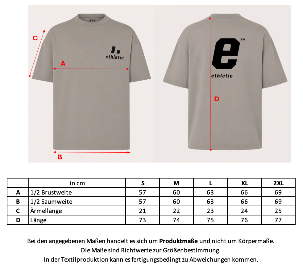 Ethletic T-Shirt Oversize