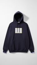 Oversized Hoodie Indigo Edge mit Urban Frost Tab