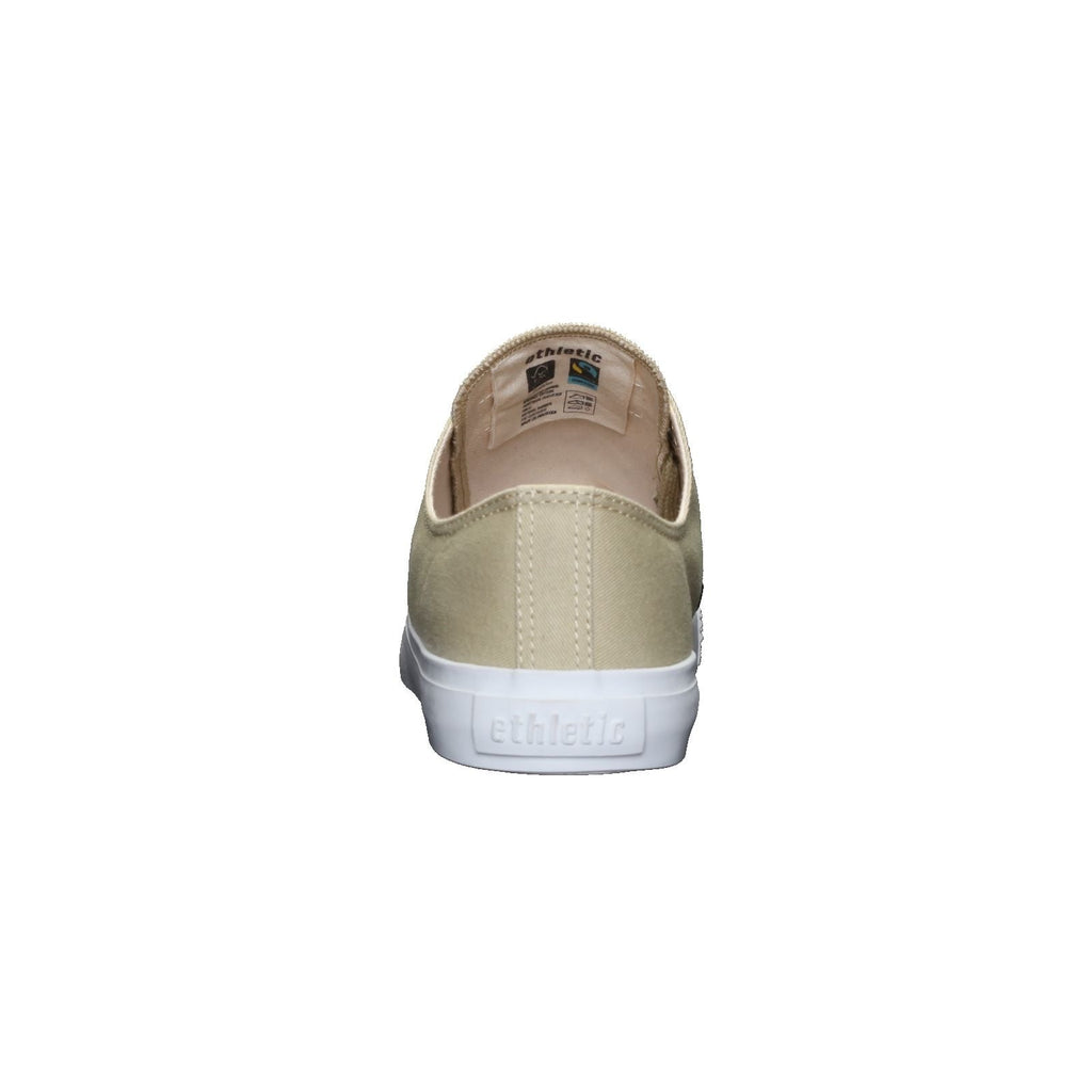 Fair Trainer White Cap Lo Cut Sage Velvet | Just White