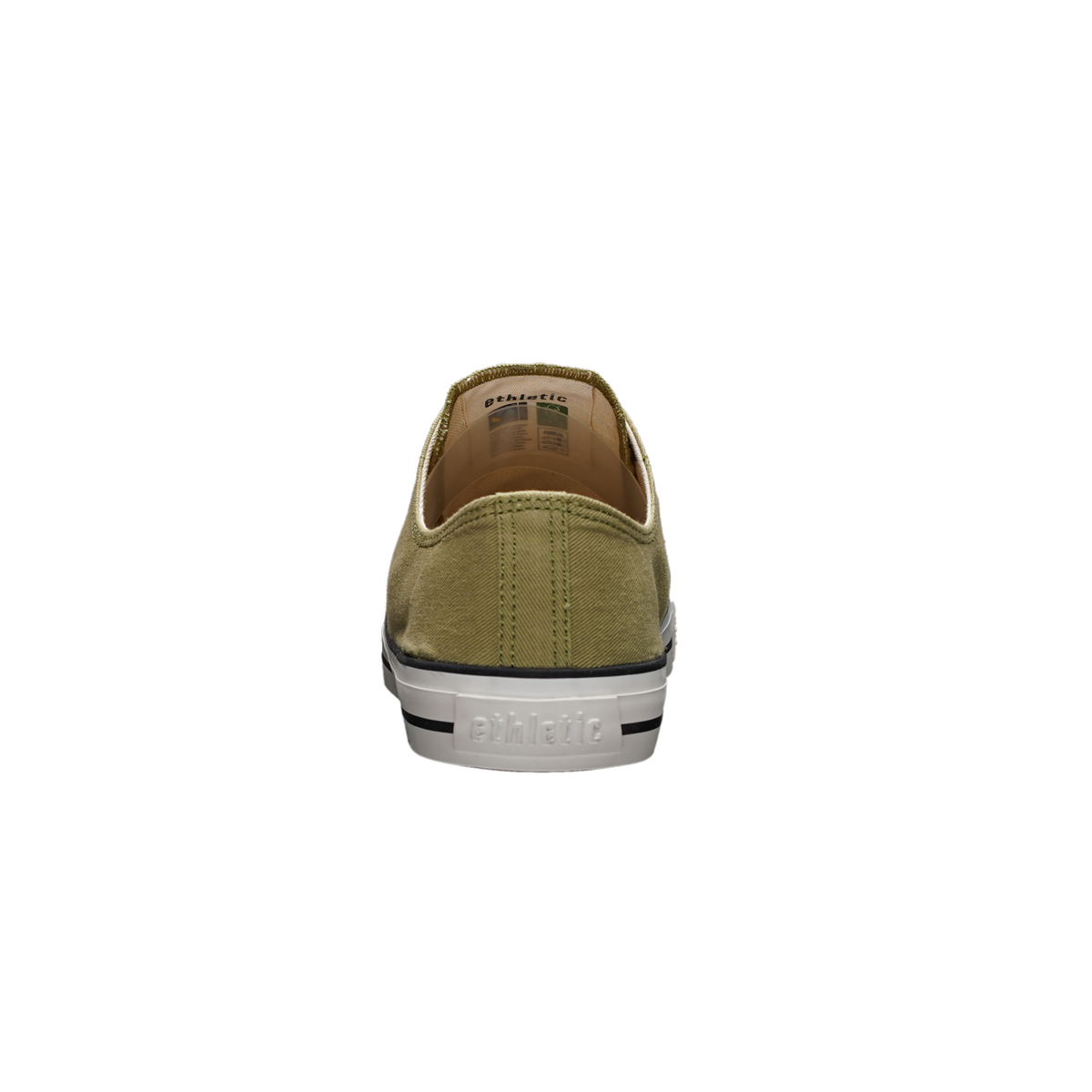 Fair Trainer White Cap Lo Cut Watersign Green | Just White