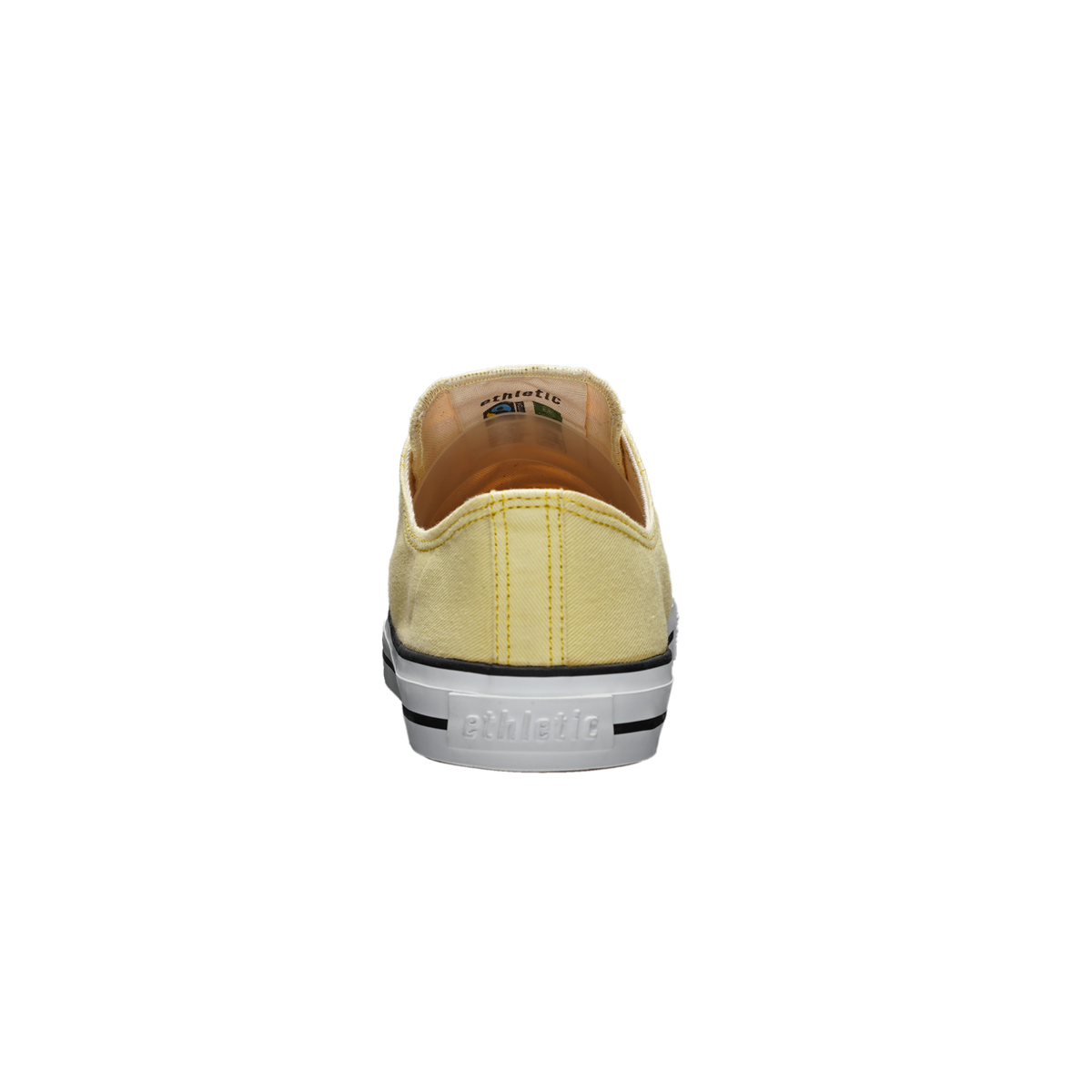 Fair Trainer White Cap Lo Cut Watersign Yellow | Just White