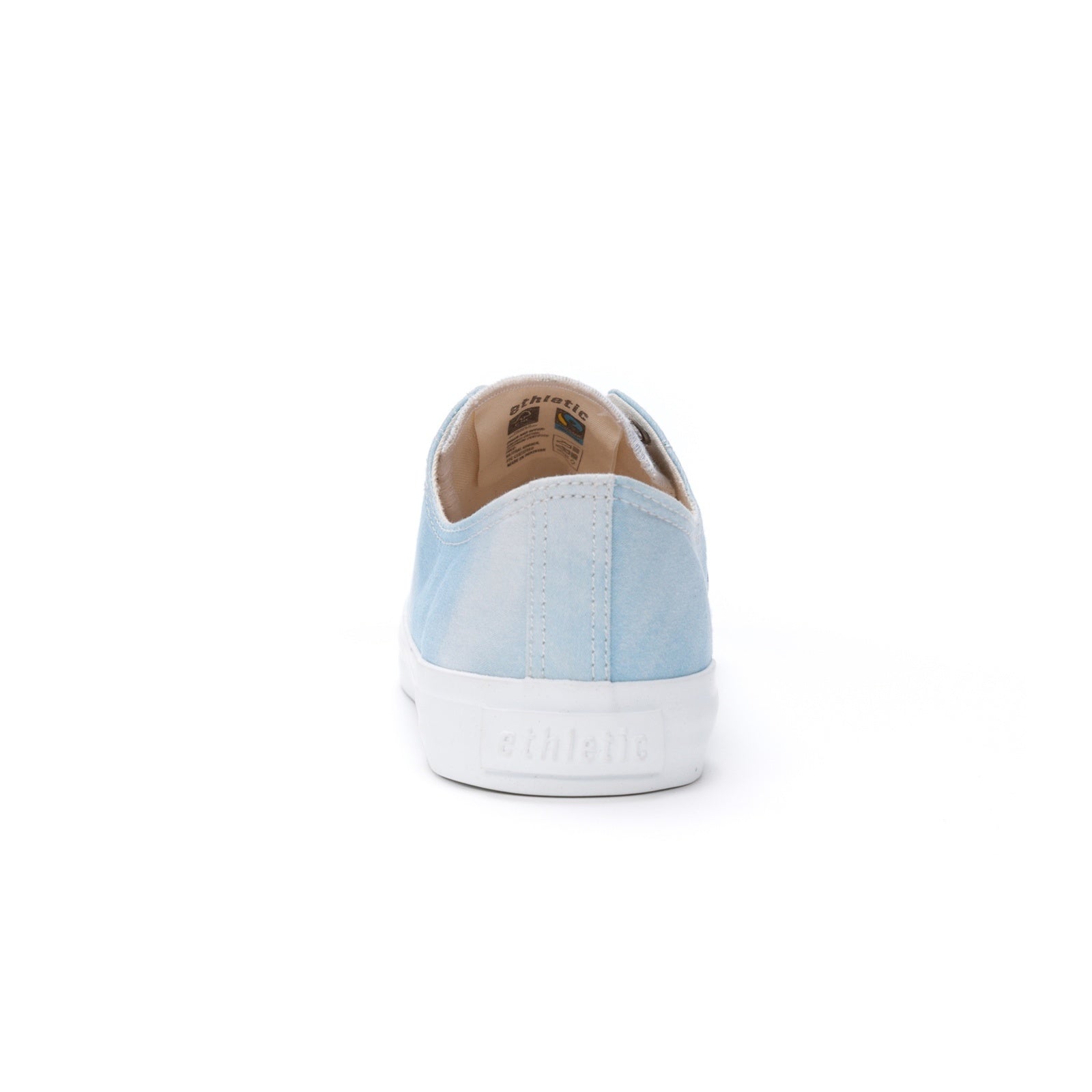 Fair Trainer White Cap Lo Cut Summer Sky | Just White