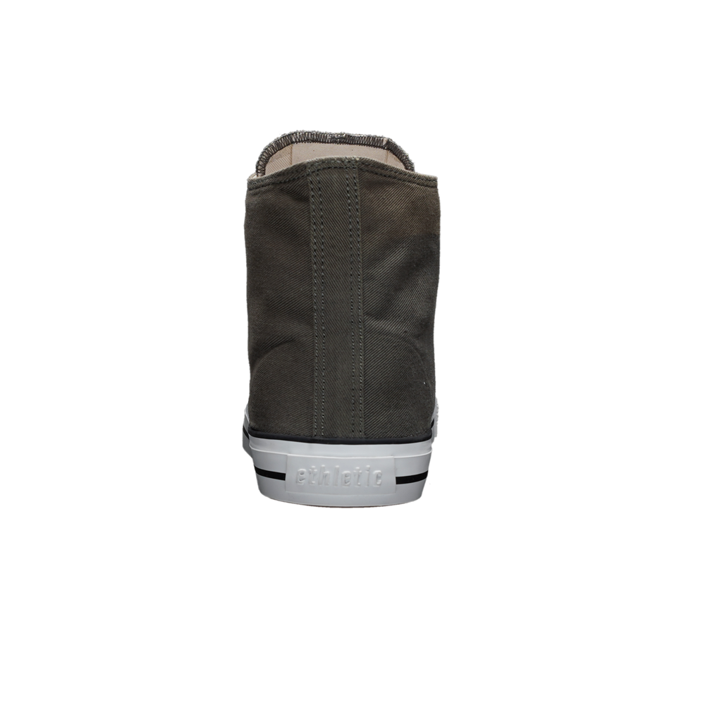 Fair Trainer White Cap Hi Cut Donkey Grey | Just White