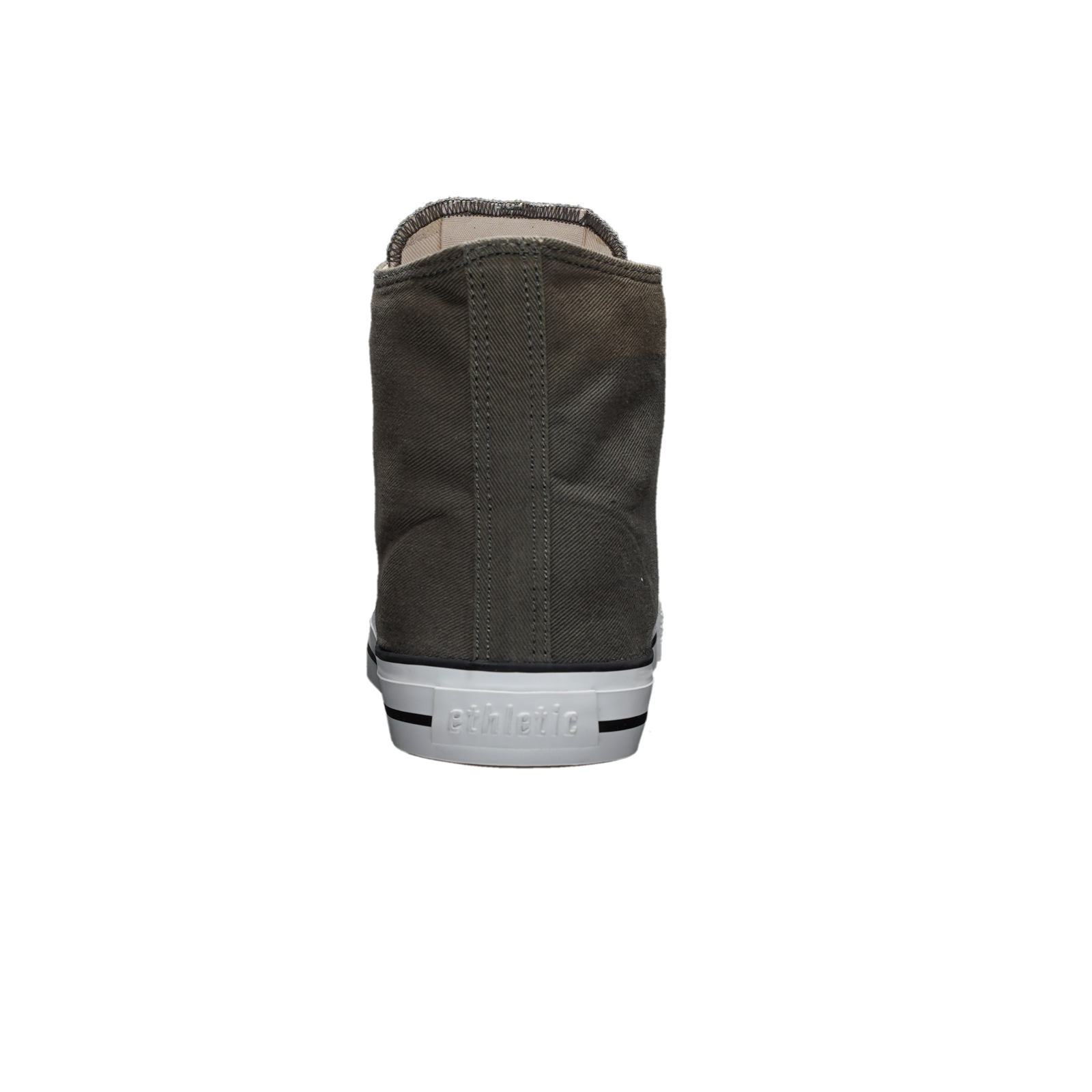 Fair Trainer White Cap Hi Cut Donkey Grey | Just White