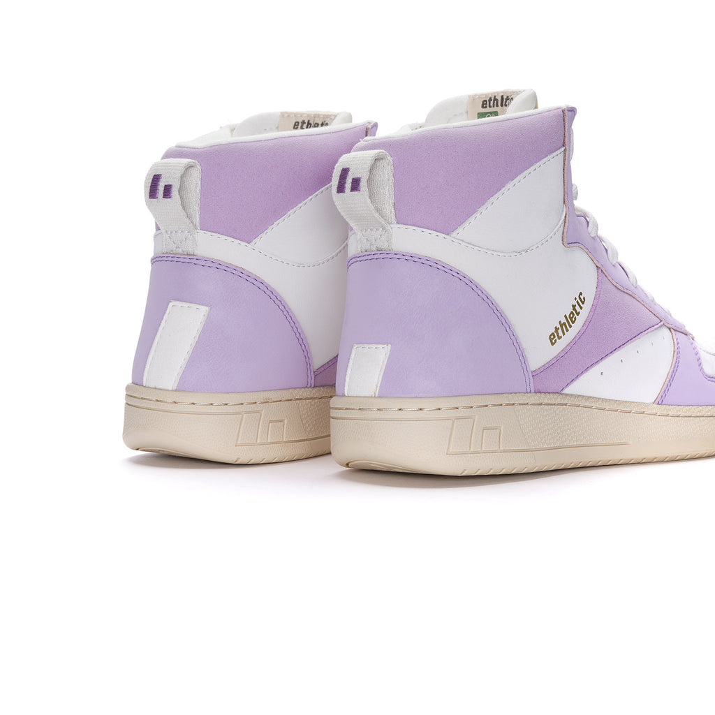 Carl Hi  Cut Lavender Pink | Just White