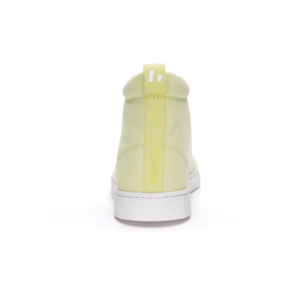 Fair Trainer Active Hi Cut Lime Yellow | Just White