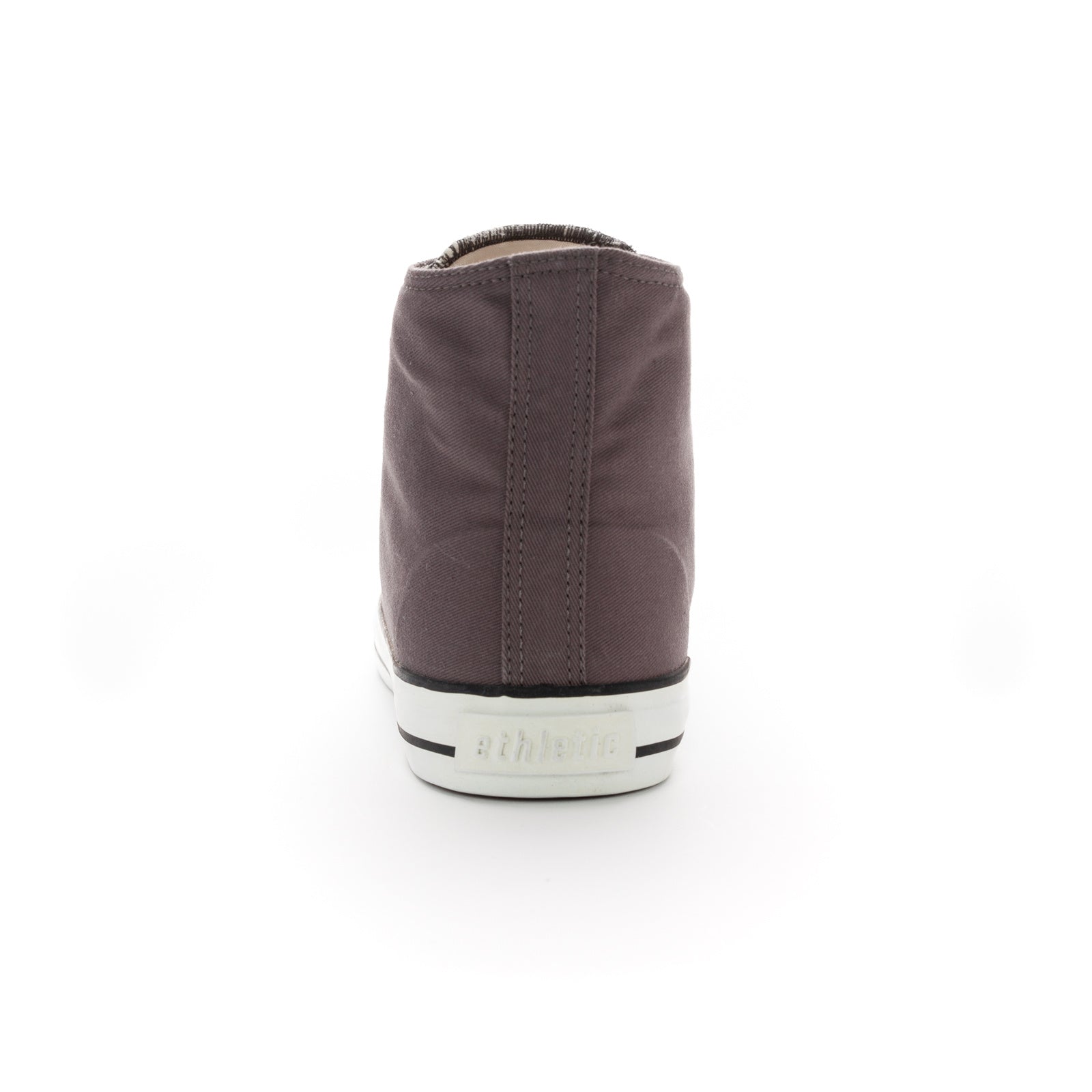 Fair Trainer White Cap Hi Cut Pewter Grey | Just White