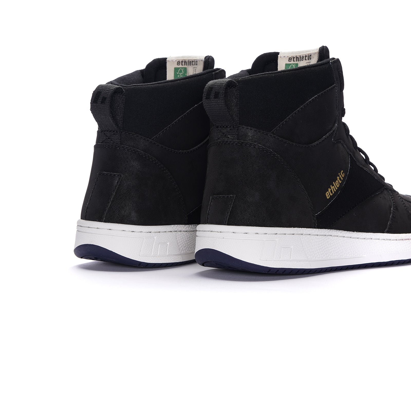 Carl Hi  Cut Jet Black | Jet Black
