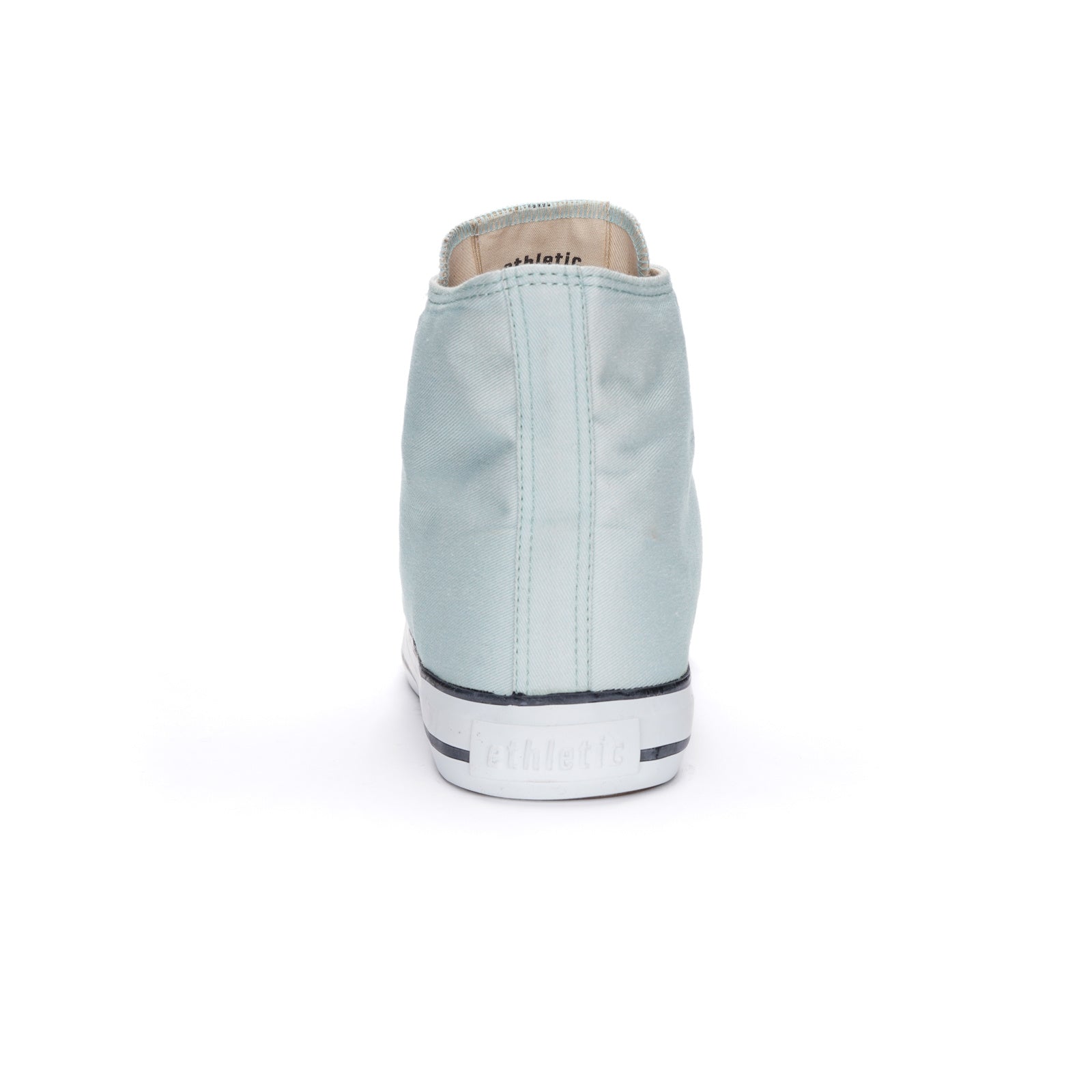 Fair Trainer White Cap Hi Cut Light Aqua Green P | Just White