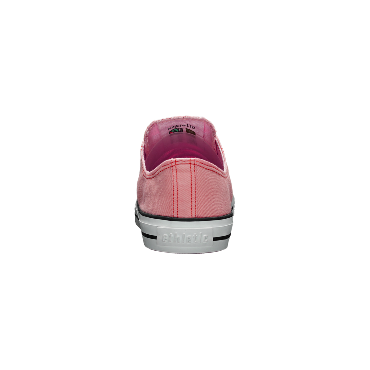 Fair Trainer White Cap Lo Cut Strawberry Pink P | Just White