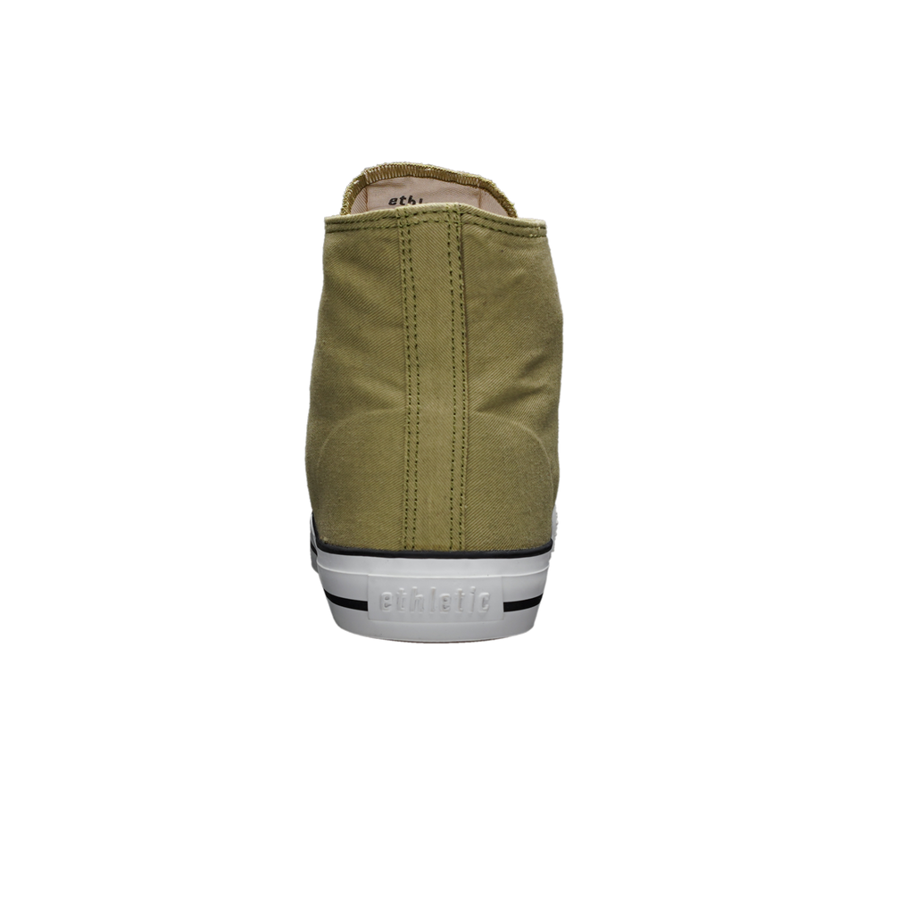 Fair Trainer White Cap Hi Cut Watersign Green | Just White