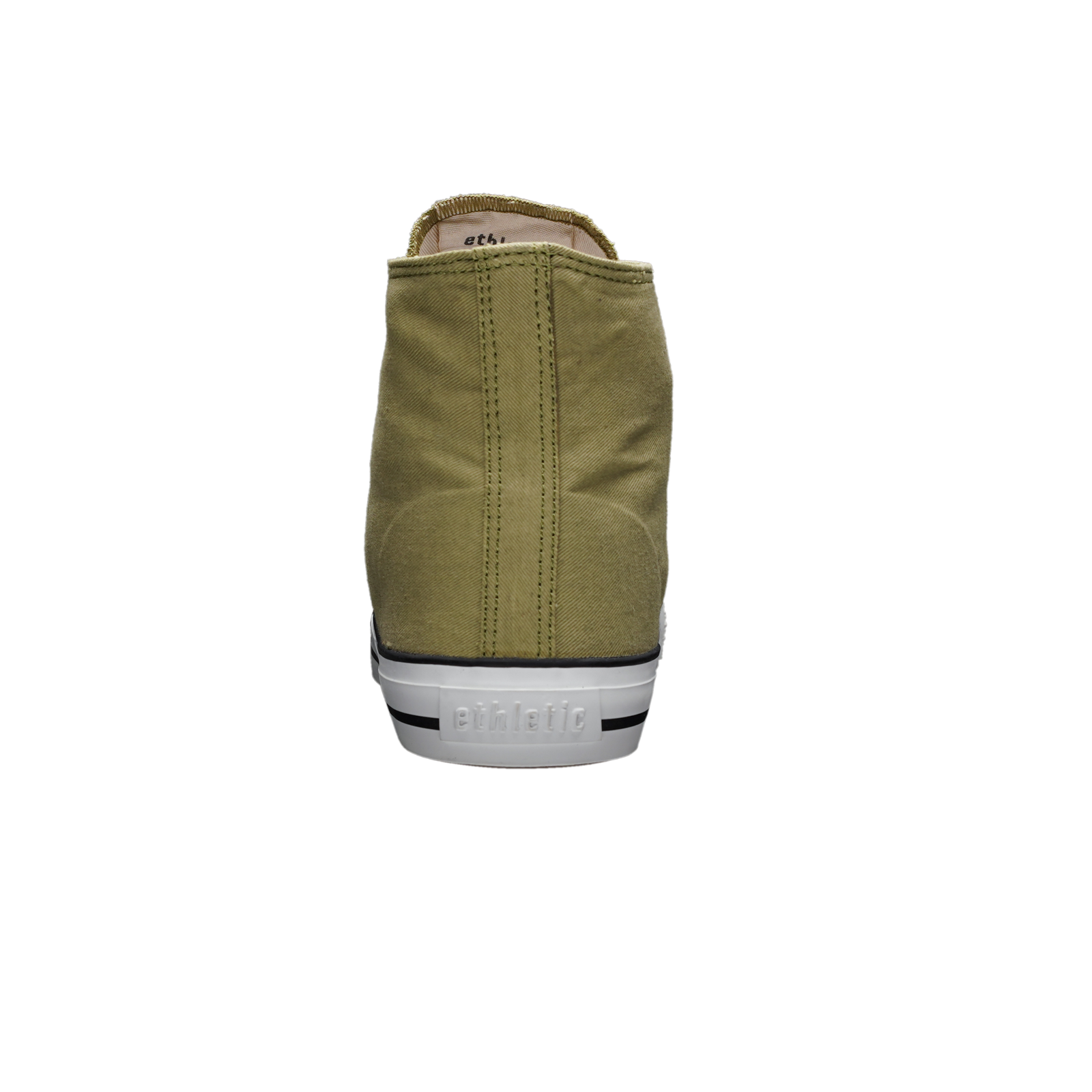Fair Trainer White Cap Hi Cut Watersign Green | Just White