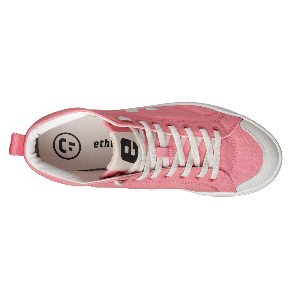 Fair Trainer Active Hi Cut Strawberry Pink | Just White