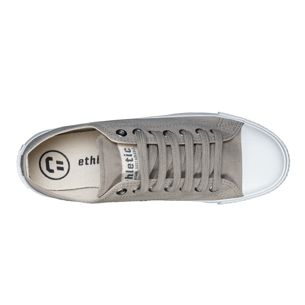 Fair Trainer White Cap Lo Cut Frozen Olive | Just White