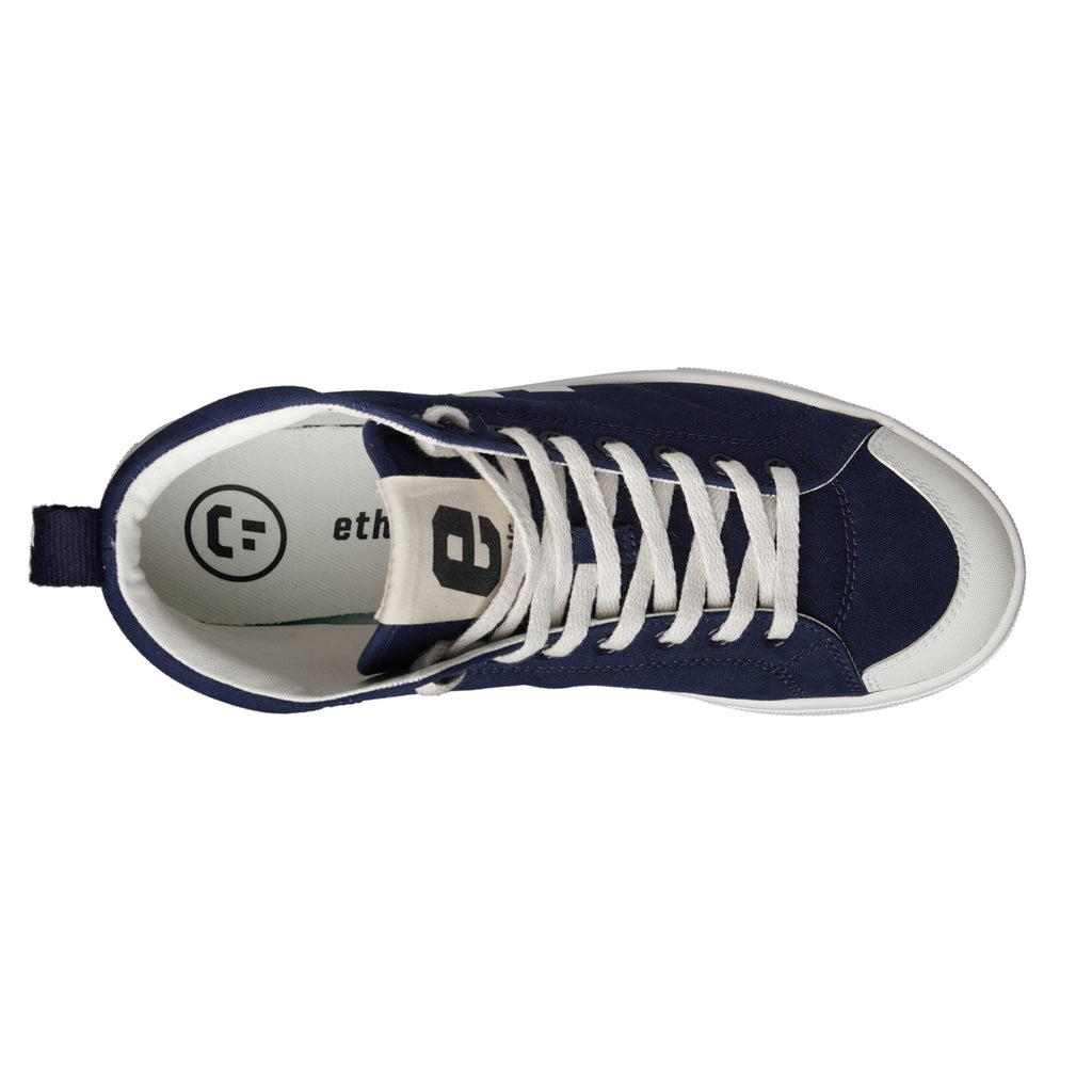 Fair Trainer Active Hi Cut Ocean Blue | Just White