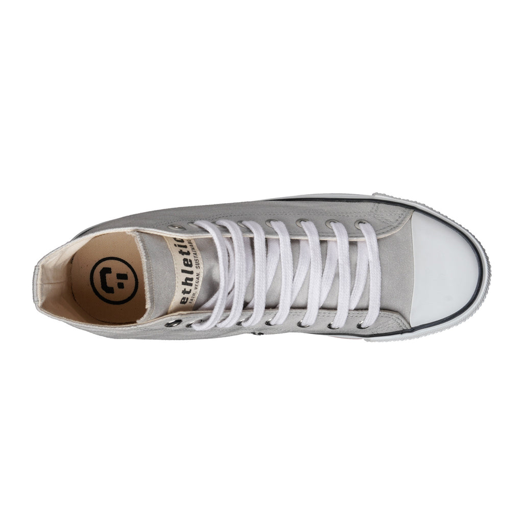 Fair Trainer White Cap Hi Cut Mirage Grey P | Just White