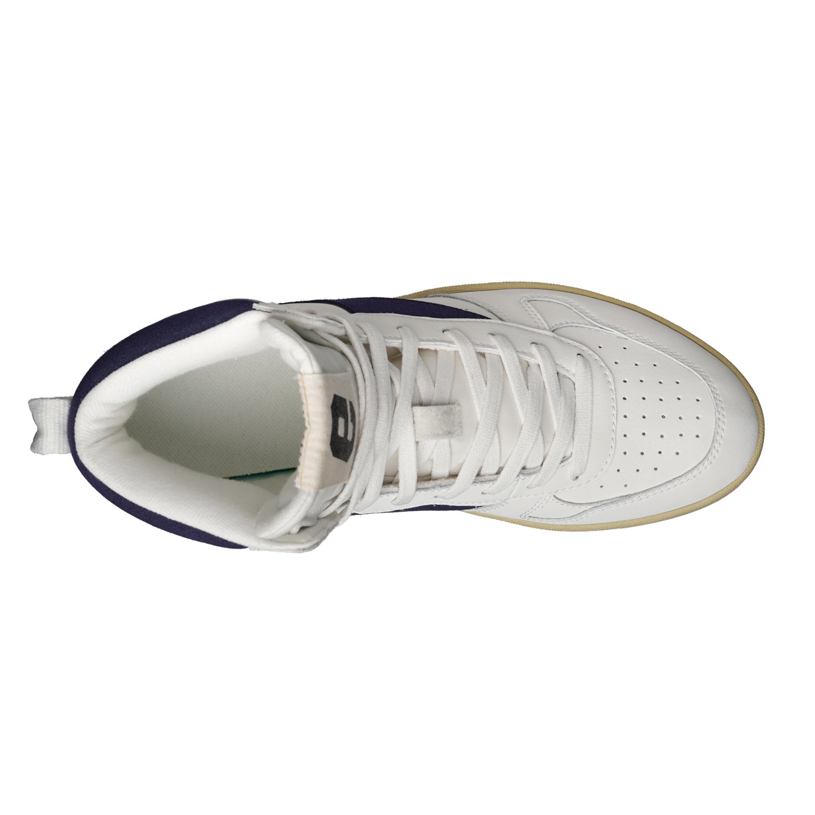 Carl Hi Cut Chalk White | Ocean Blue