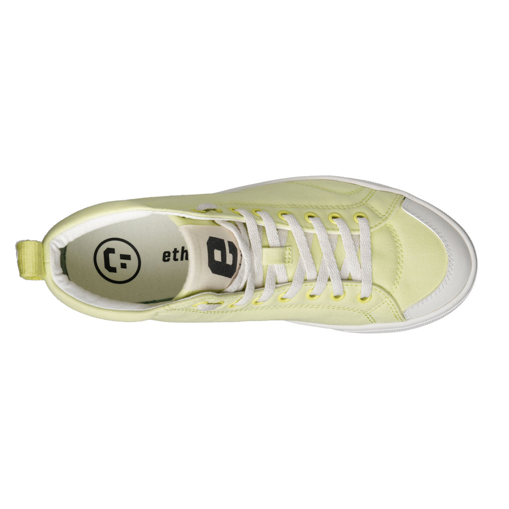 Fair Trainer Active Hi Cut Lime Yellow | Just White