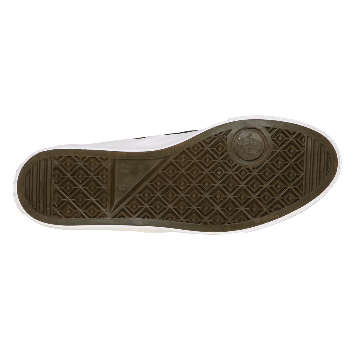 Fair Trainer White Cap Lo Cut Watersign Green | Just White