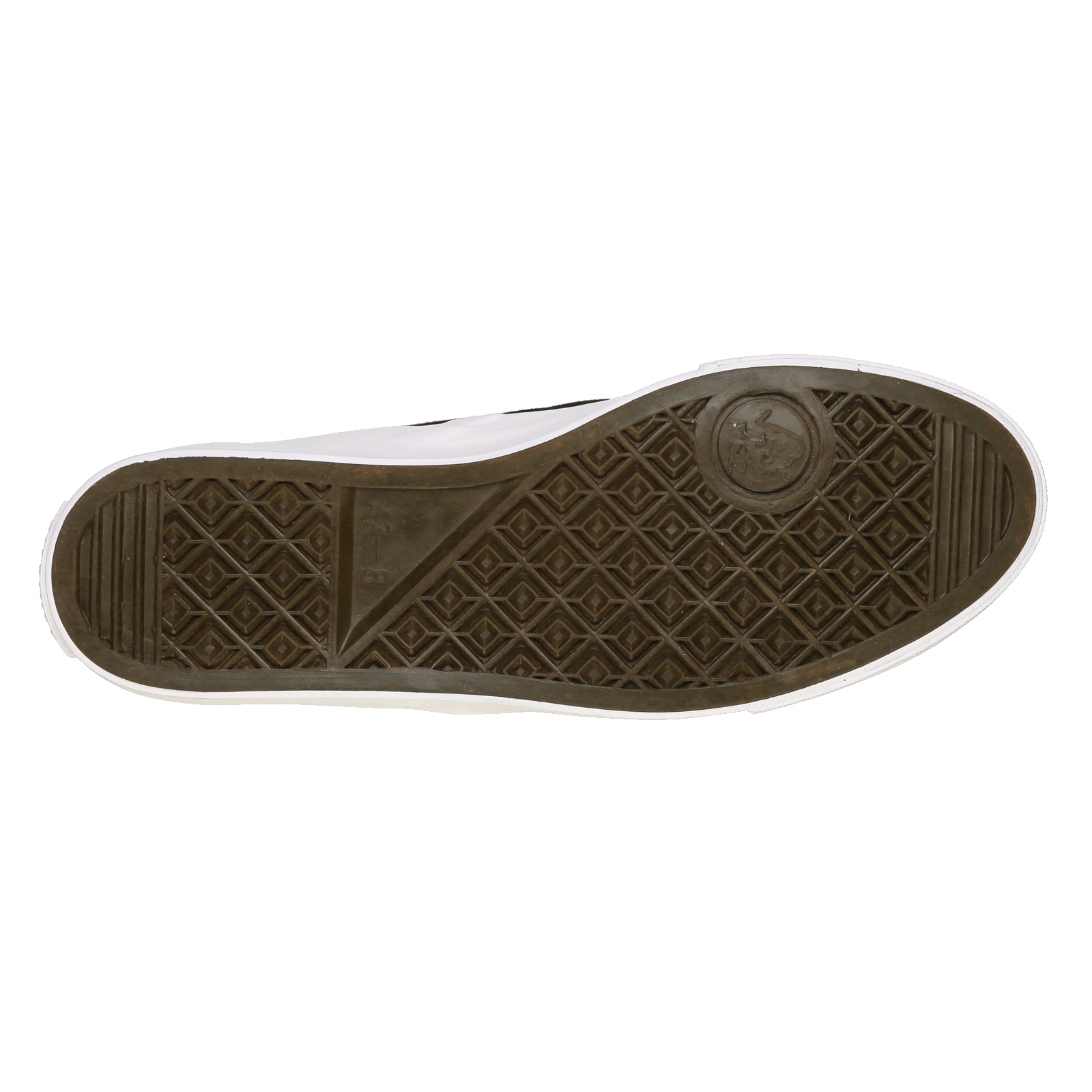 Fair Trainer White Cap Hi Cut Watersign Green | Just White