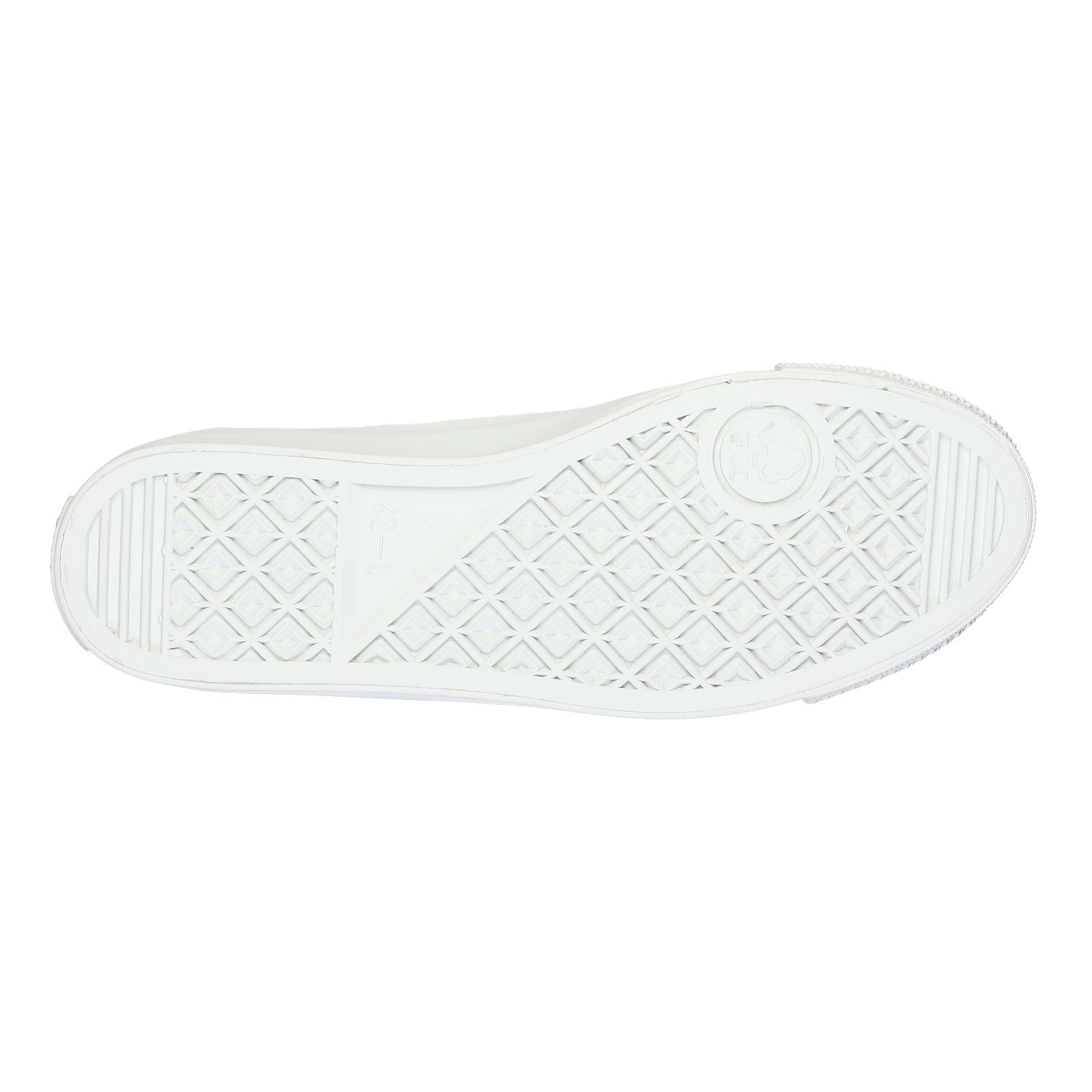 Fair Trainer White Cap Lo Cut Sage Velvet | Just White