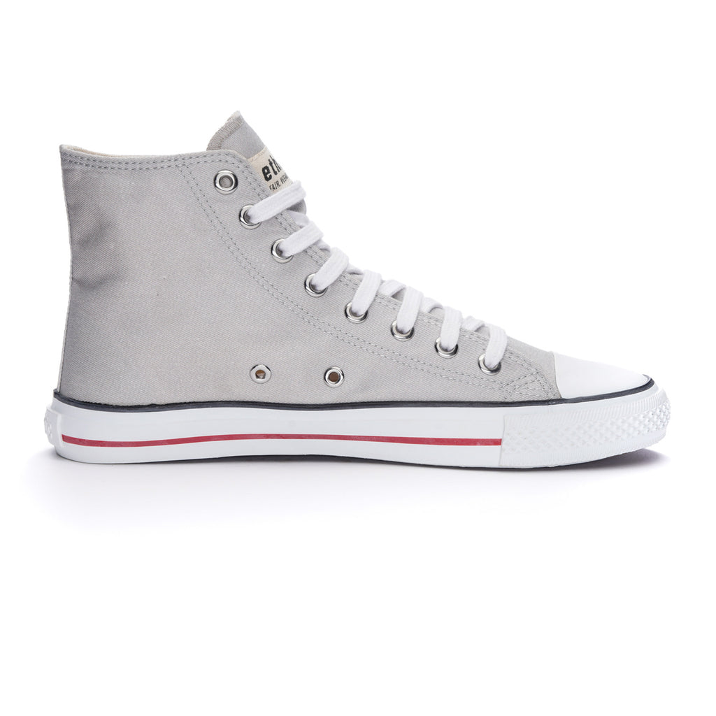 Fair Trainer White Cap Hi Cut Mirage Grey P | Just White