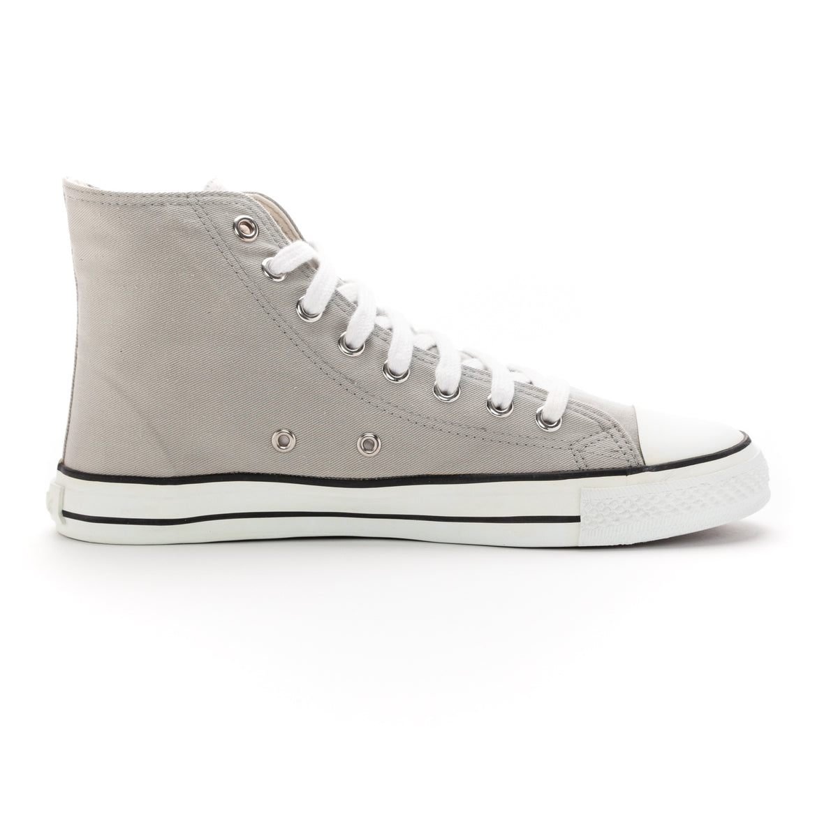 Fair Trainer White Cap Hi Cut Urban Grey | Just White