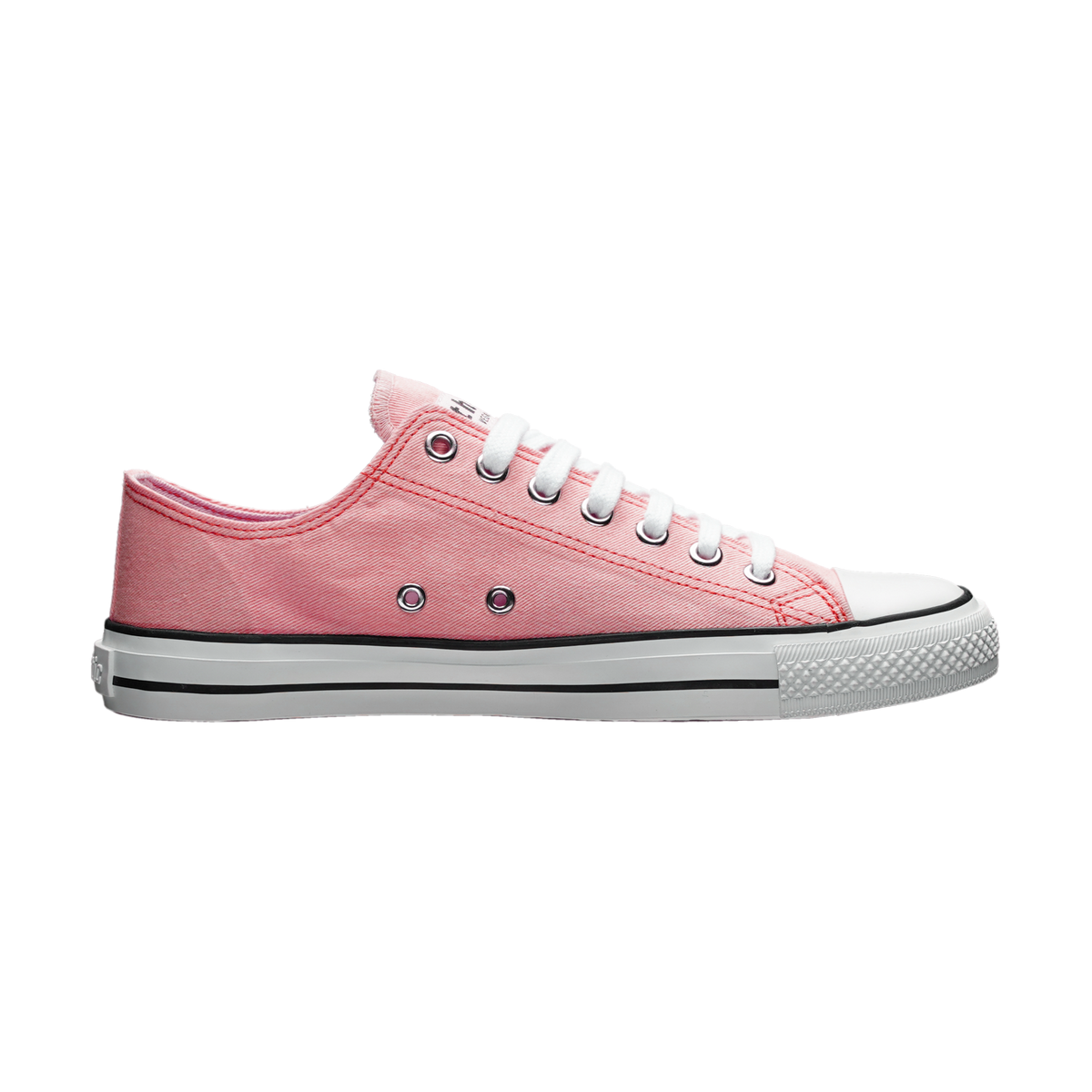 Fair Trainer White Cap Lo Cut Strawberry Pink P | Just White