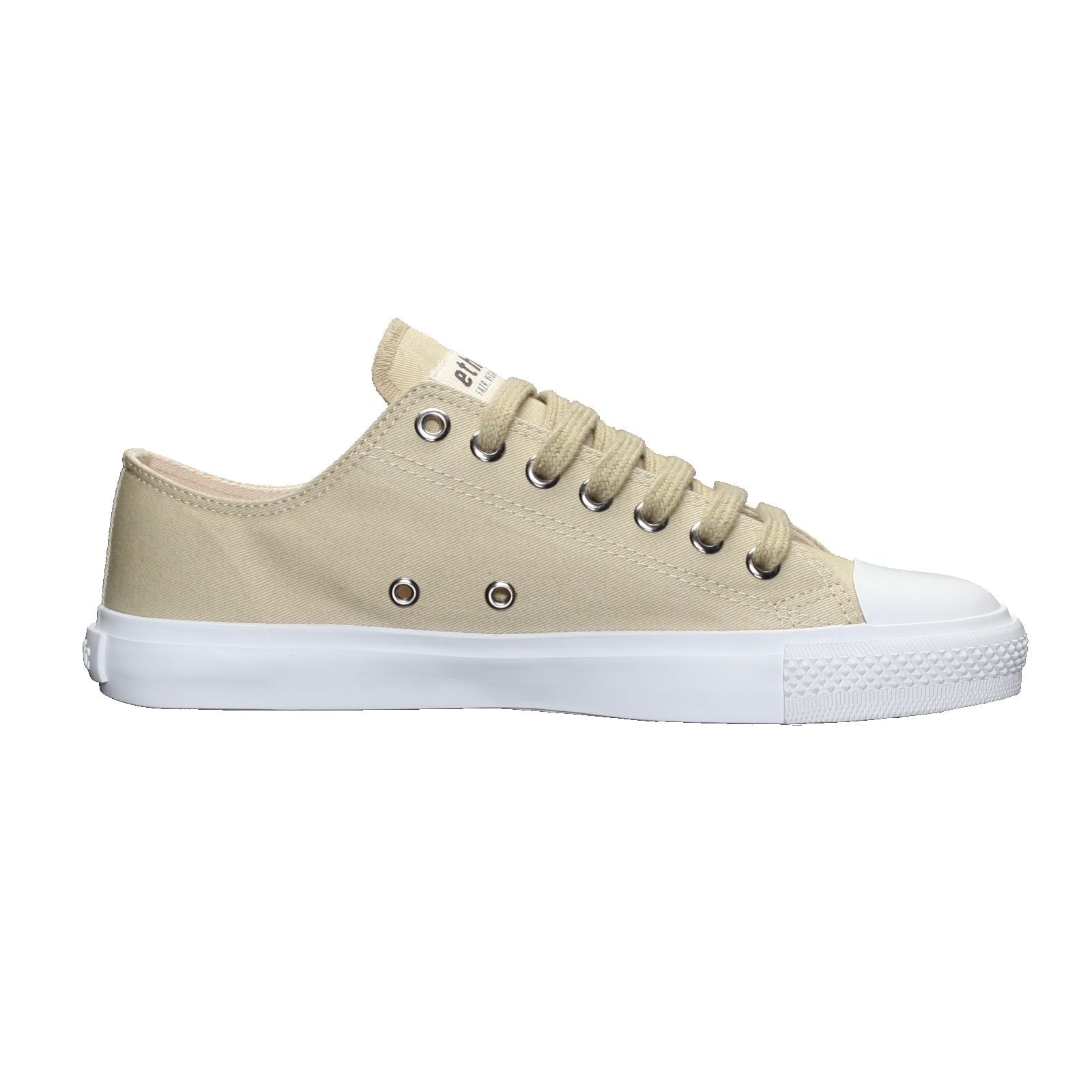 Fair Trainer White Cap Lo Cut Sage Velvet | Just White