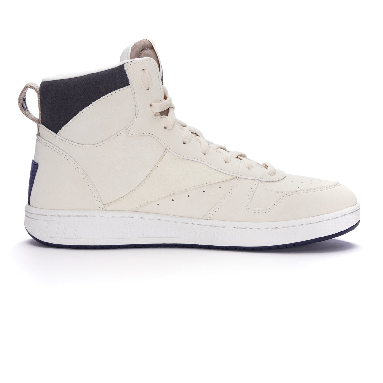 Carl Hi  Cut Bleached Sand | Pewter Grey