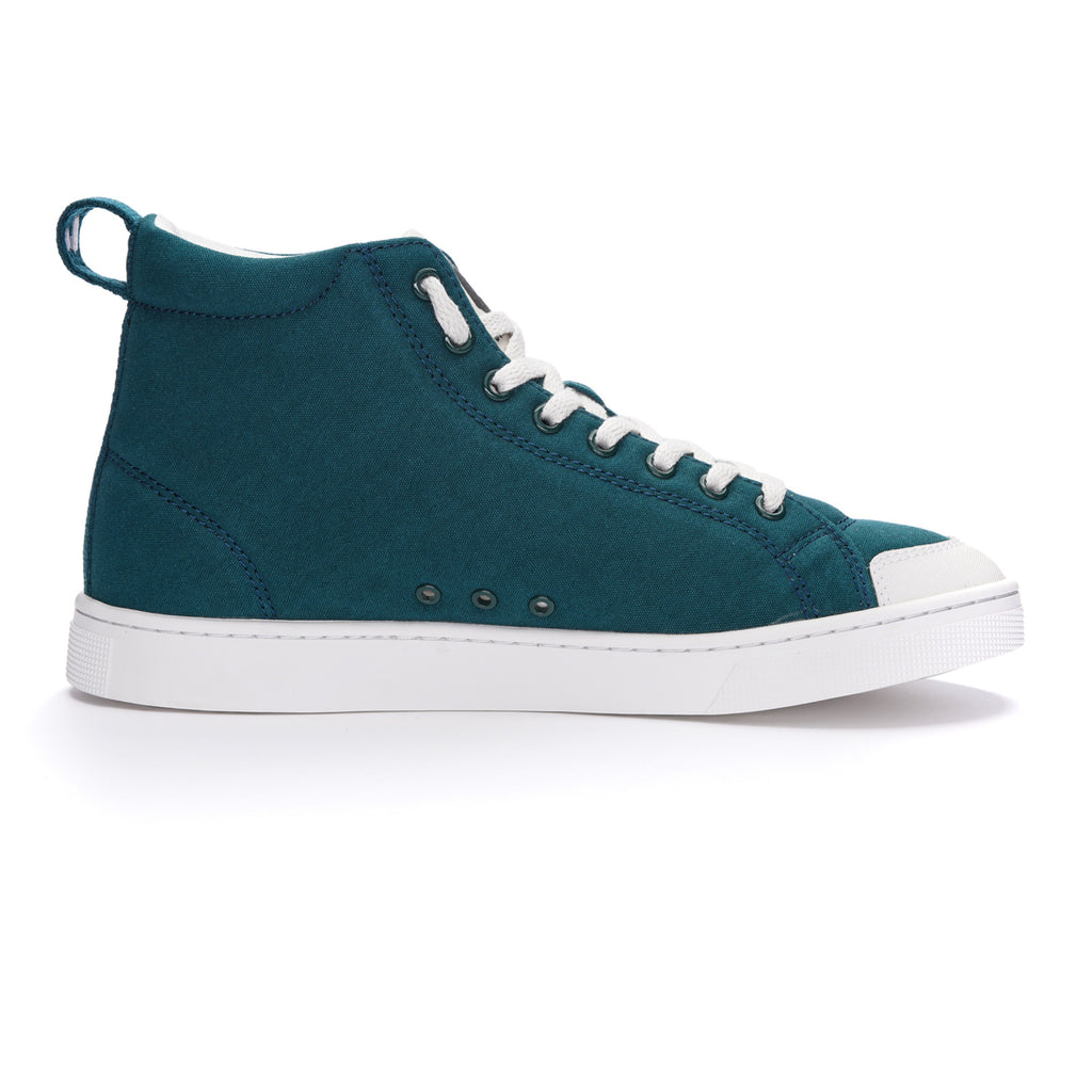 Fair Trainer Active Hi Cut Fir Tree Green | Just White