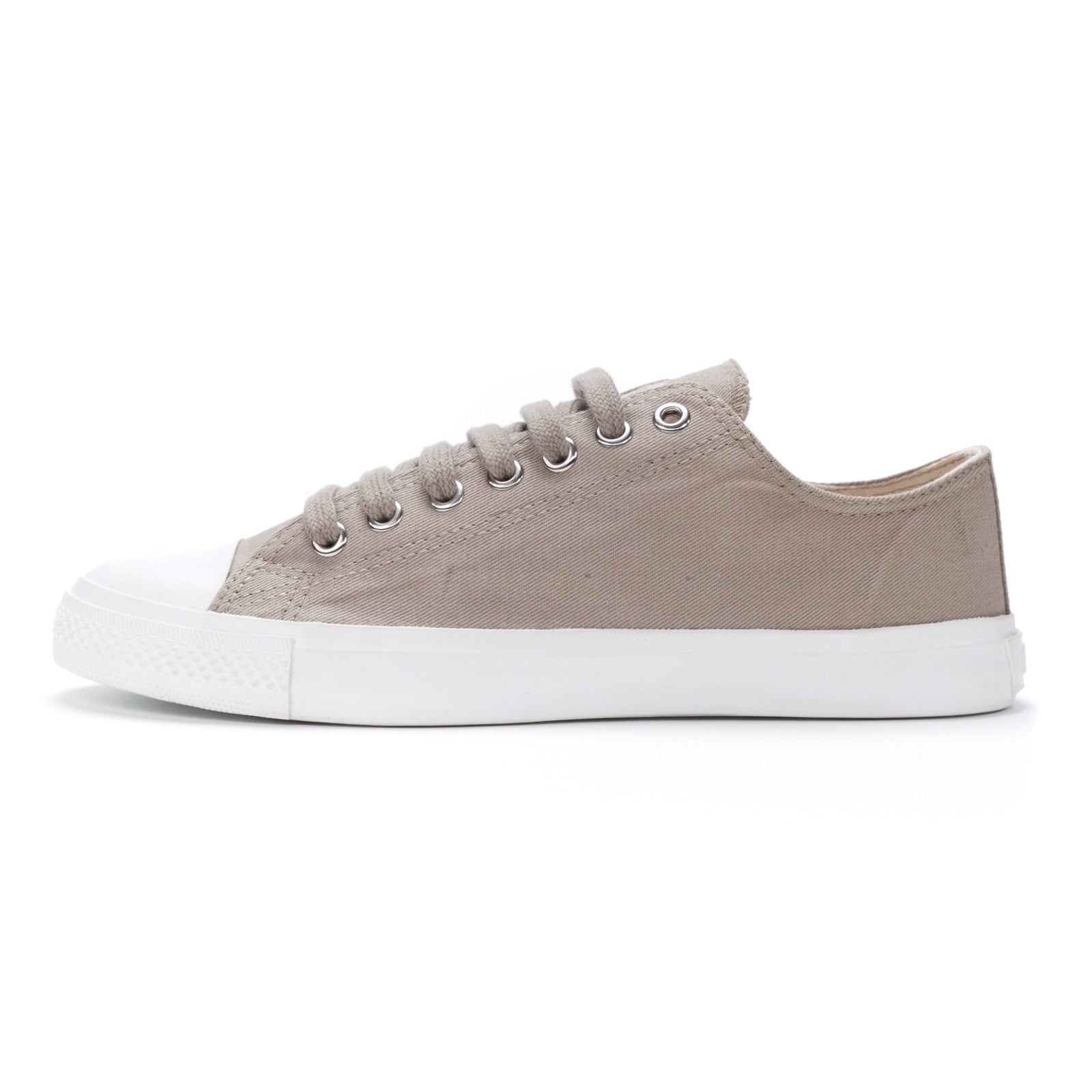 Fair Trainer White Cap Lo Cut Frozen Olive | Just White