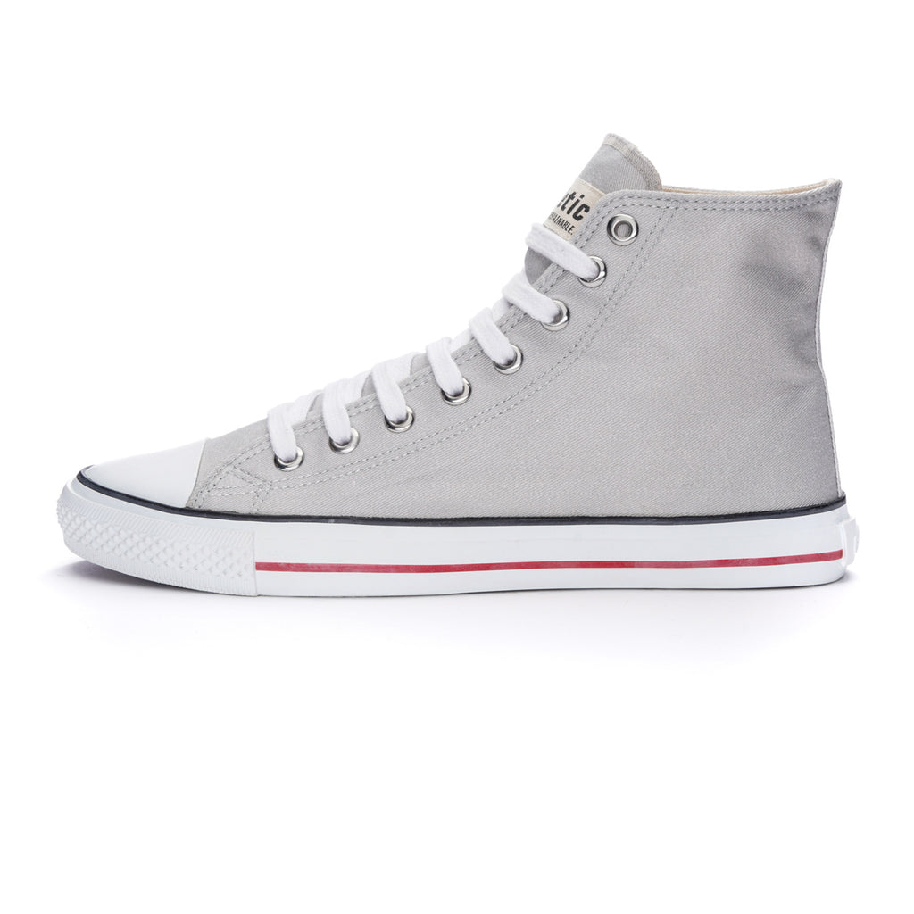 Fair Trainer White Cap Hi Cut Mirage Grey P | Just White