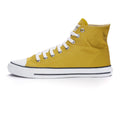 Fair Trainer White Cap Hi Cut Mustard Yellow P | Just White