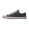 Fair Trainer White Cap Lo Cut Donkey Grey | Just White