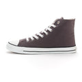 Fair Trainer White Cap Hi Cut Pewter Grey | Just White