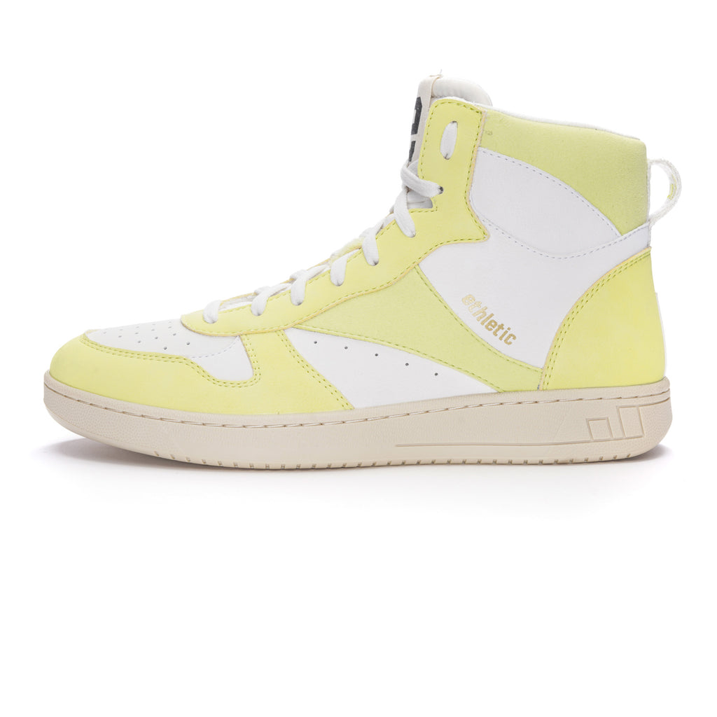 Carl Hi  Cut Lime Yellow | Just White
